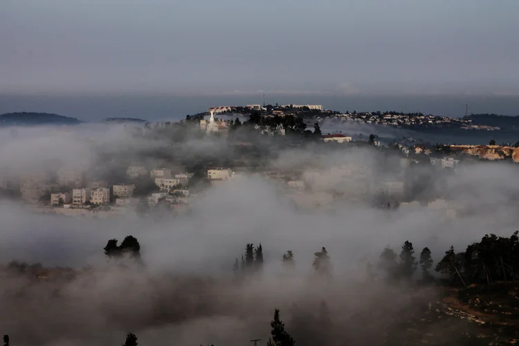Jerusalem fog