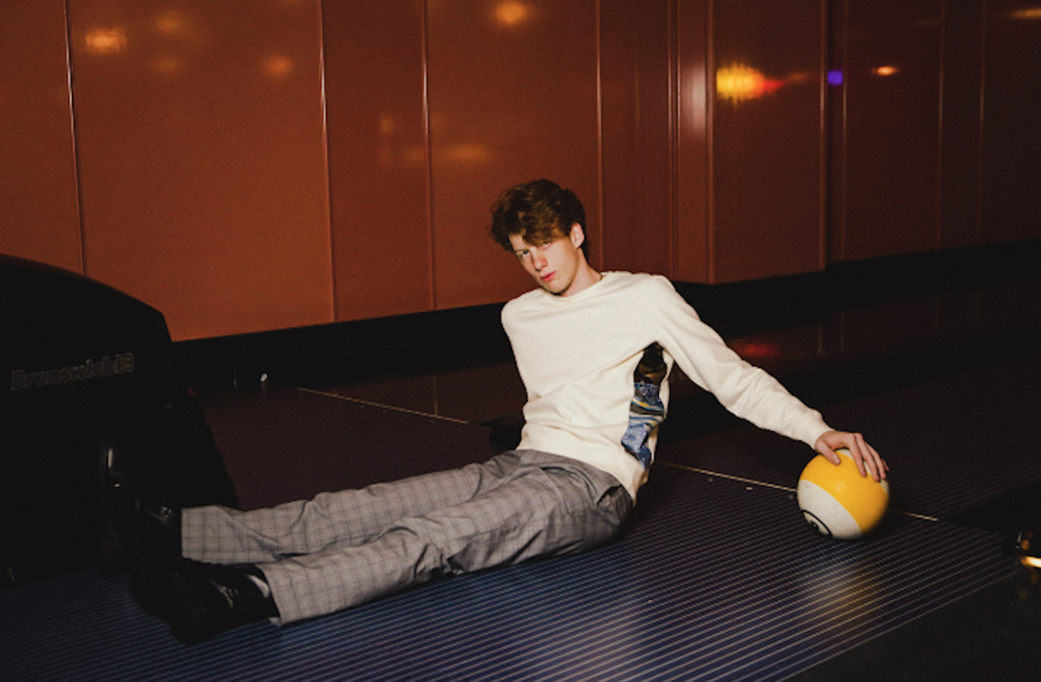 A bowling alley shoot